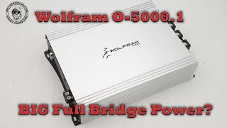 AD1 Amp Dyno Wolfram O50001 by Jones Subwoofer Solutions JSS [upl. by Sakhuja]