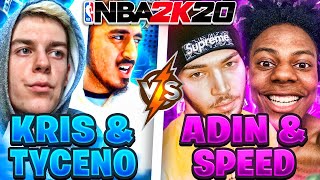 Adin and Speed challenged KrisZeeTee and Tyceno to a 5000 Wager on NBA 2K20 GOODBYE 2K20 [upl. by Annaehs]