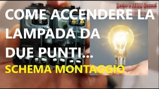 Come montare i deviatori per accendere la luce da due punti faidate faidatecreativo [upl. by Chavez]