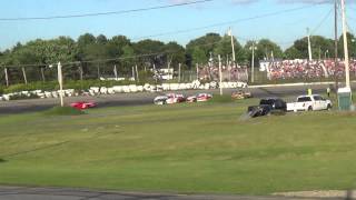 Wiscasset Speedway Boss hogg 100 Heat 2 8914 [upl. by Borrell]