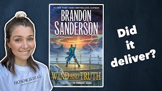 Wind and Truth NONSPOILER review  Stormlight Archive 5 by Brandon Sanderson [upl. by Ainesy]