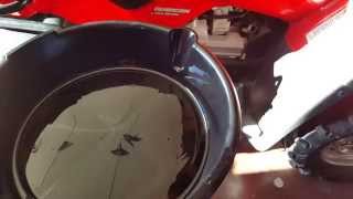 Honda Rubicon 500 GPS Oil Change Must Watch Must Know [upl. by Ahseek]