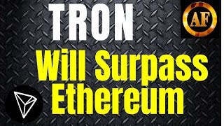 Tron TRX  Will Surpass Ethereum Post VM Launch [upl. by Udell]