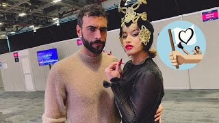 Marco Mengoni Italy meets La Zarra France  Eurovision 2023 [upl. by Reseta]