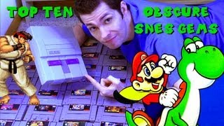 Top 10 Obscure SNES Gems by Mike Matei Super Nintendo [upl. by Alded]