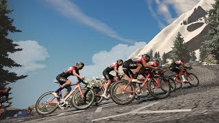 GCN Race Series on Zwift  Race 2  Alpe Du Zwift [upl. by Tekla]