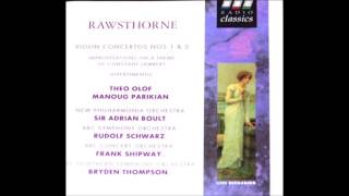 Rawsthorne Violin Concerto No 2 [upl. by Eelirol]