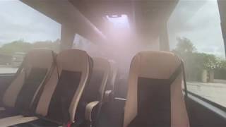 How we fully sanitise our coaches using a fog machine [upl. by Nashner675]