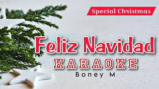 Feliz Navidad Karaoke Version Boney M [upl. by Kcin]