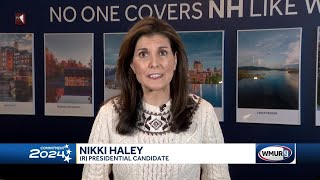 Nikki Haley makes final pitch to New Hampshire voters [upl. by Inerney829]