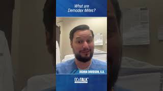 What are Demodex Mites shorts eyecareprofessionals eyecare [upl. by Nerek]