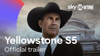 Yellowstone Season 5  Official Trailer  SkyShowtime [upl. by Ahtelahs]