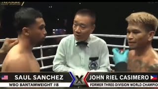 Casimero VS Sanchez casimero sanchez Highlights boxing today [upl. by Eetse657]