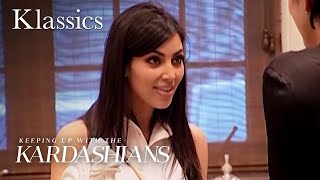 Kim Kardashians VERY FIRST Scene on quotKUWTKquot  KUWTK Klassics  E [upl. by Ailadi72]