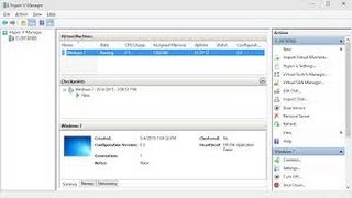 How to install Windows 7 on Hyper V in Windows 10 [upl. by Anaoy]