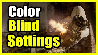 How to Turn On the Color Blind Filters in Black Ops 6 Increase Colors Call of Duty [upl. by Dinny637]