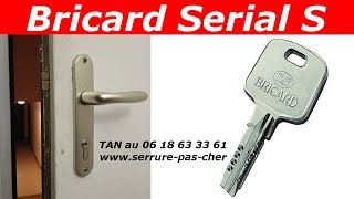 Comment changer le cylindre dune serrure Bricard Serial S [upl. by Nessie696]