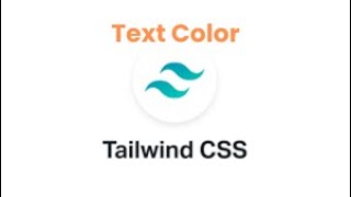 Tailwind CSS  Text Color [upl. by Inotna]