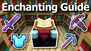 The Ultimate Minecraft 120 Enchanting Guide  Anvil Enchants Explained Enchantment Table amp More [upl. by Scheer]