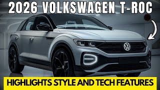 2026 Volkswagen T Roc Ultimate Review Guide 🚗 [upl. by Burnie]