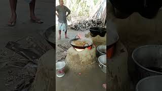 Ajke anusthan barita giya home style chicken curry yummy yummy [upl. by Hgeilhsa]