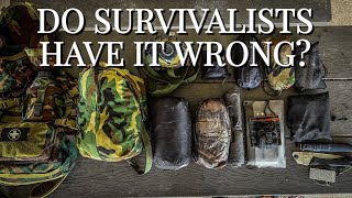 Do Survivalists have it WRONG Dave Canterbury Explains Kit Mentality Questions [upl. by Popper90]