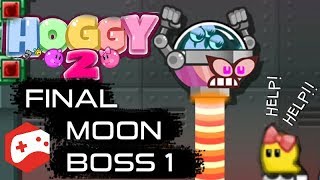 Hoggy 2  FINAL BOSS 13 Moon Men  Android  iOS Gameplay Video [upl. by Aihtnyc]