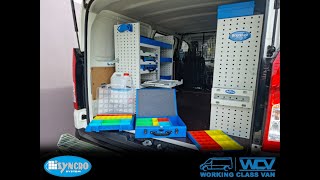 Electrician Van Fitout  Toyota Hiace fitout  Working Class Van [upl. by Hirsch]