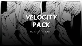 Popular Velocity Pack on Alight Motion  make a velocity edit with me  Link  XML File  Moonie [upl. by Mall]