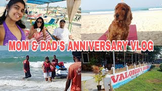 OUR DAY AT MAJORDA BEACH  JET SKI RIDE  LUNCH AT VALONIAS WHEELS  FEB GOA VLOG  EPISODE 4 [upl. by Sonstrom]