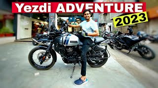 Yezdi ADVENTURE 2023 New Update  Better than HIMALAYAN🤔 [upl. by Corotto202]