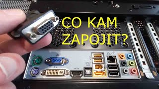 Konektory základní desky na pc 🖥️ Co kam zapojit❓ [upl. by Branen]