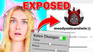 iamSanna Is Moody With A VOICE CHANGER Roblox [upl. by Nagar]