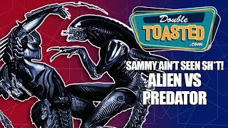 ALIEN VS PREDATOR  MOVIE REVIEW HIGHLIGHT  Double Toasted [upl. by Curr]