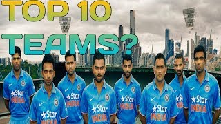 Top 10 best cricket teams in world [upl. by Yve868]