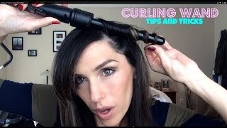 10 Tips and Tricks for Using a Curling Wand [upl. by Agretha]