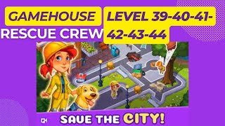 GameHouse Rescue Crew Level 394041424344 [upl. by Eilra]