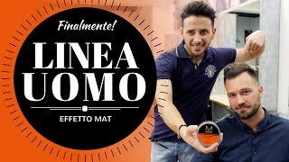 TUTORIAL CAPELLI UOMO  Pettinatura Naturale con Cera Opaca [upl. by Androw36]