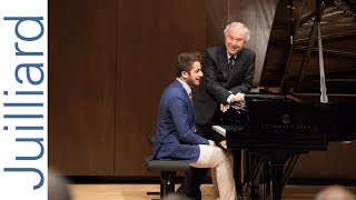 Christian De Luca JS Bachs Italian Concerto  Juilliard Sir András Schiff Piano Master Class [upl. by Corry925]