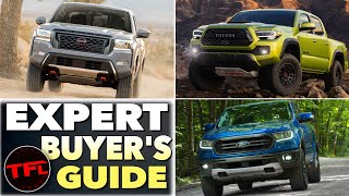 2022 Nissan Frontier vs Tacoma vs Ranger vs Colorado Heres How They Stack Up [upl. by Saerdna]