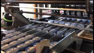 HSW600COR SHRINKWRAPPING MACHINE WITH ORIENTING LABELS SYSTEM [upl. by Oniskey813]