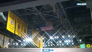 Rene Rancourt Shows Off His Patriotism by Donning American Flag Vest for National Anthem [upl. by Nivrac]