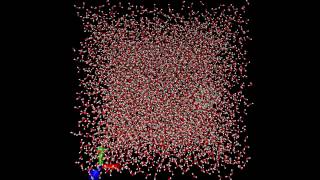 Molecular dynamics simulation of polycaprolactone in water [upl. by Rokach]