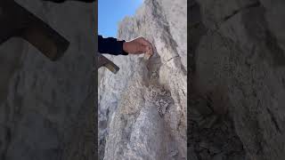 Red Beryl extraction in Ruby Violet Mine Wah Wah Mountain Utah 2 [upl. by Aceissej]