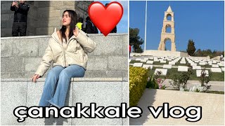 ÇANAKKALE VLOG 🇹🇷❤️ bi anda çanakkaleye gittik 😱 [upl. by Asa]