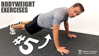 8 Bodyweight Exercises EVERYONE Should Do Hit Every Muscle [upl. by Alyehc]