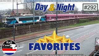 Railcam Day amp Night Favorites 292 [upl. by Ahsoyem]