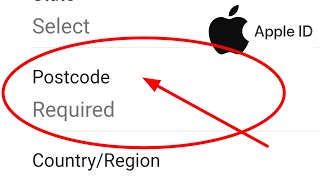 Postcode for Apple ID  postcode ka matlab kya hota hai  postcode kya hai [upl. by Grover]