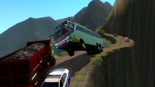 DANGEROUS ROADS IN THE WORLD Eurotrucksimulator2 [upl. by Martsen]