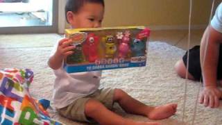 Opening Yo Gabba Gabba Gift [upl. by Spense]